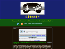 Tablet Screenshot of bitnotefm.com